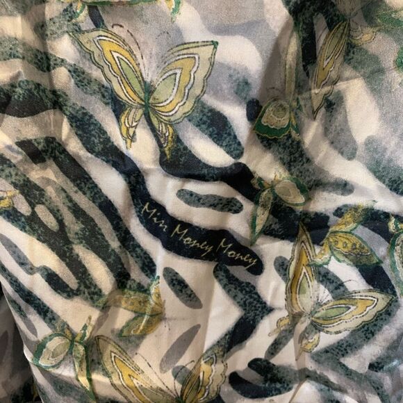 Miss Money Money One Shoulder Silk Dress - Picture 9 of 10